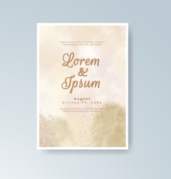 Floral geometric save the date card vector