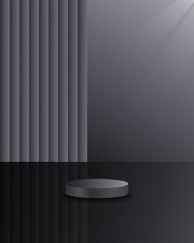 a fascinating futuristic background for product catalog photos of clothing, jewelry, and simple accessories eps 10 vector