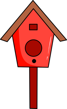 bird house illustration png
