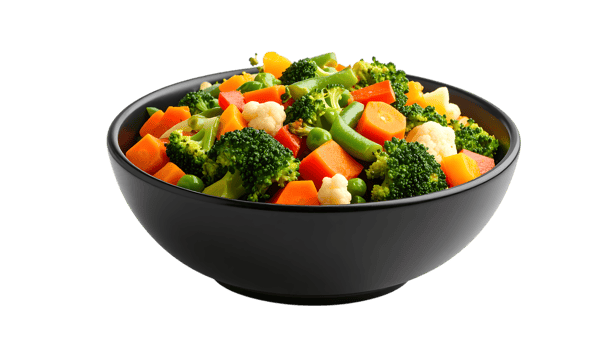 Delicious Mixed Vegetable Bowl A Vibrant and Healthy Meal png