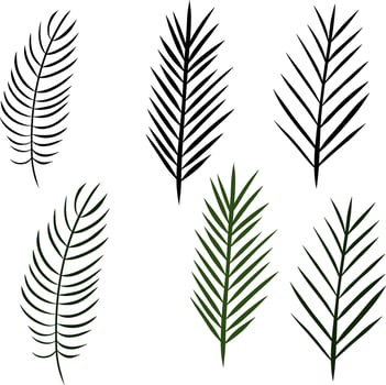 Christmas tree garlands isolated on transparent background. graphic line ink illustration. for holiday banners, party posters, cards, headers. vector