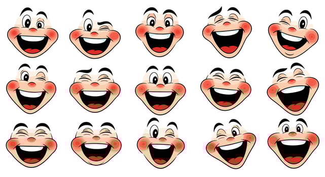 The Significance of Facial Expressions A Guide to Understanding Emotion Through Human Faces vector