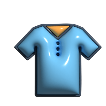 Adorable 3D Fashion and Casual Wear Symbols png