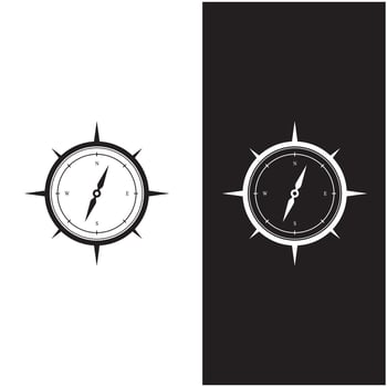 compass background.modern flat compass pictogram,business,marketing,internet concept.trendy simple symbol for websitedesign or button to mobile app.logo illustration. vector
