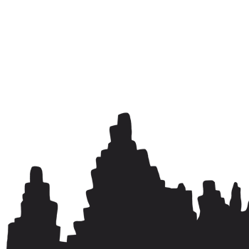 Mountain Silhouette Icons Hiking Camping Outdoor Designs png