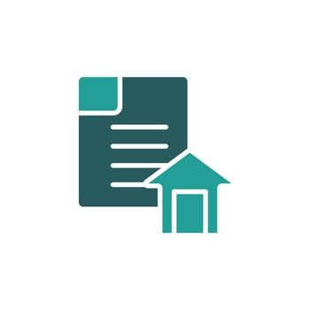 lease agreement icons colors design vector