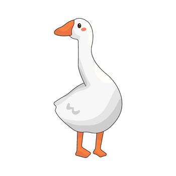 Illustration of a duck vector