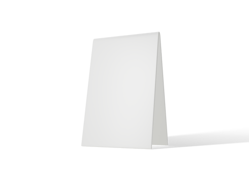 Menu Display Stand png