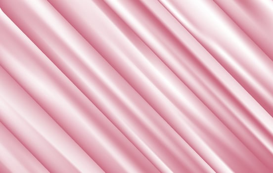 Pink Fabric Drapery with Soft Folds vector