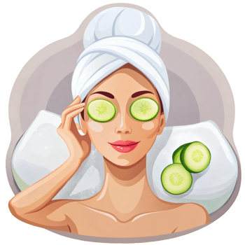 Spa and Wellness Woman Drawing png