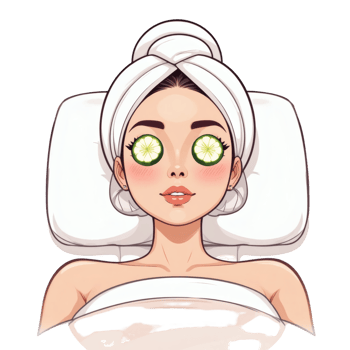 Healthy Lifestyle Woman in Cartoon png
