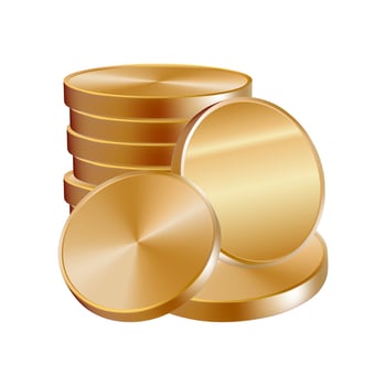 Coin stack gold medal drop. Money fall emoji, casino pile mountain of euro cents. Old golden cent rate icon. render of lucky loan cash. US dollar penny gui reward. Floating game stock grow vector