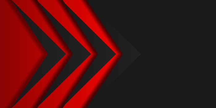 abstract metallic red shiny color black frame layout modern tech design template background vector