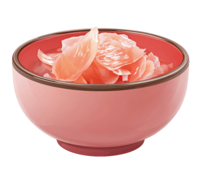 Elegant bowl filled with pink petals for decoration purpose png