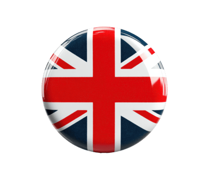 British flag button for patriotic events and decor png