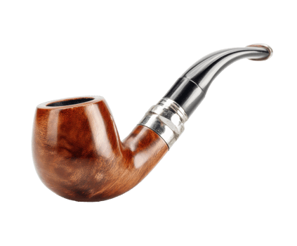 Elegant tobacco pipe for a relaxing smoking experience png