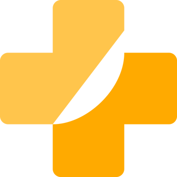 Yellow icon cross medical png