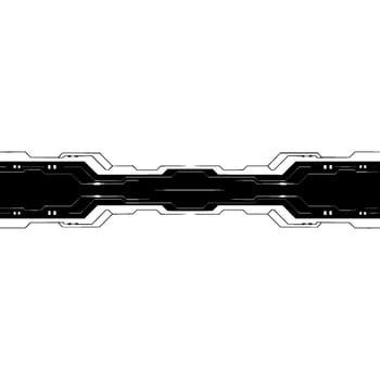 Futuristic Tech Abstract Background Black Circuit Board vector