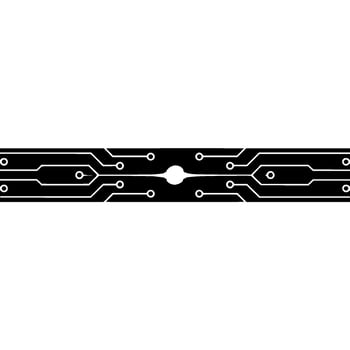 Abstract Circuit Board Banner, Technology Background - Circuit board vector