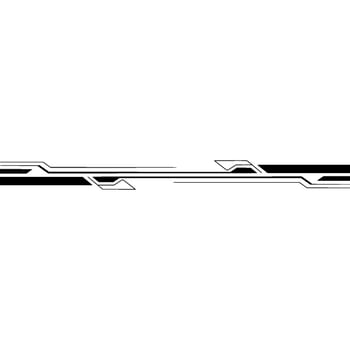 Tech Abstract Minimalist Black Lines On White vector