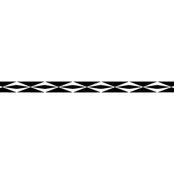 Minimalist Black White Geometric Border - Pattern vector
