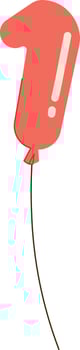 One Shape Balloon vector