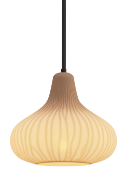 Elegant pendant lamp casting warm light creates cozy atmosphere png