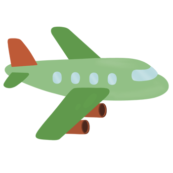Airplane Air Transportation png