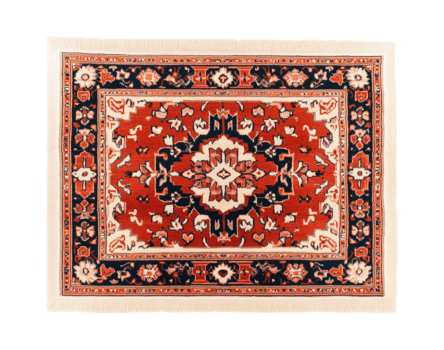 Elegant traditional Persian rug design for home decor png