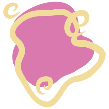 Pink shape Outline png