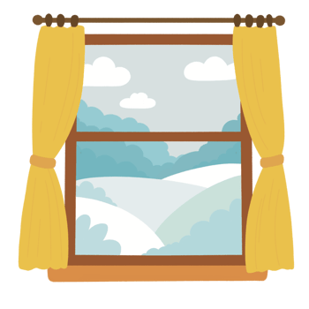 Window Winter Landscape png