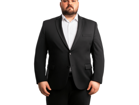 Professional man in formal attire posing confidently indoors png