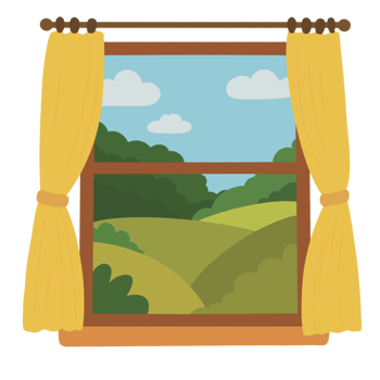Window Summer Landscape png