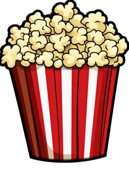 Popcorn clipart free download png