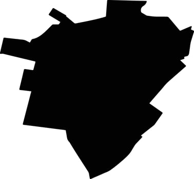 OINACU Romania silhouette map vector