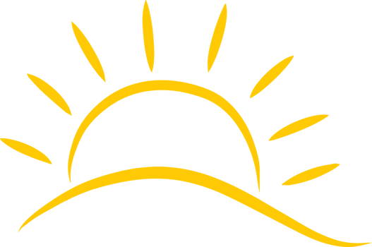 Sun doodle line png