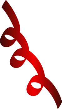 Red ribbon, gift, valentines png