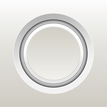 Button circle minimalist for decorate vector