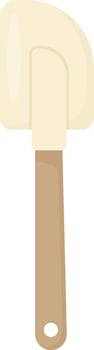 Rubber Spatula Utensil vector