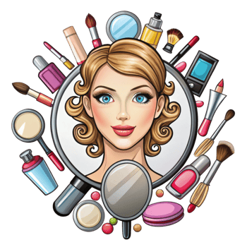Makeup Enthusiast Cartoon Female png