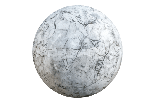 A marble ball is shown on a black background png