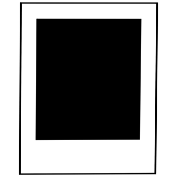 a polaroid photo frame png