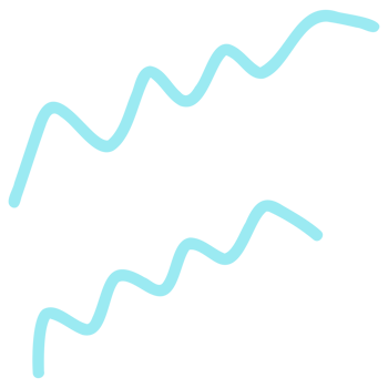 a blue line drawing of a wave png