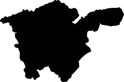 Pindal Ecuador silhouette map vector