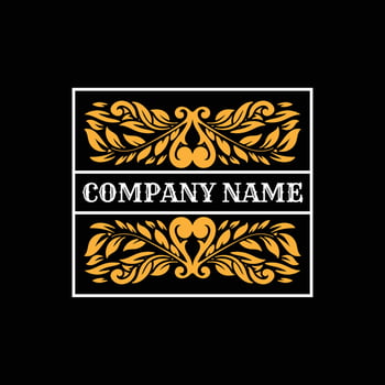 Square Classic Vintage Retro Ornament Border Frame Royal Badge Emblem Stamp Label vector