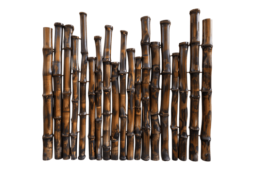 Bamboo headboards wall panel png