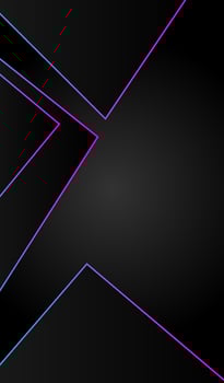 Black grey gradient color wallpaper background with geometric triangles shape colorful lines vector