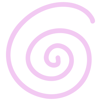 a pink spiral on a transparent background png