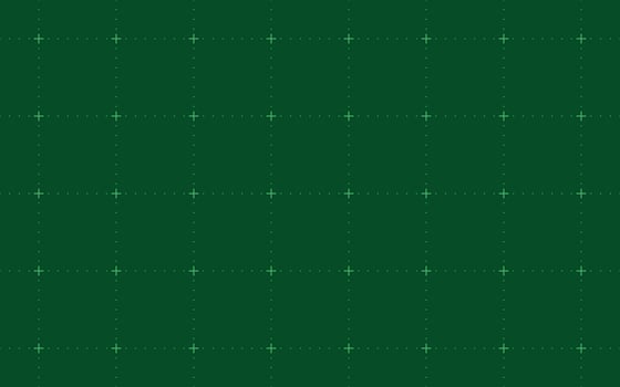 Dark green grid with dotted lines seamless background plus signs tech pattern abstract digital surface futuristic layout structure geometric design wallpaper vector