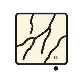 a black and white illustration of a map vector
